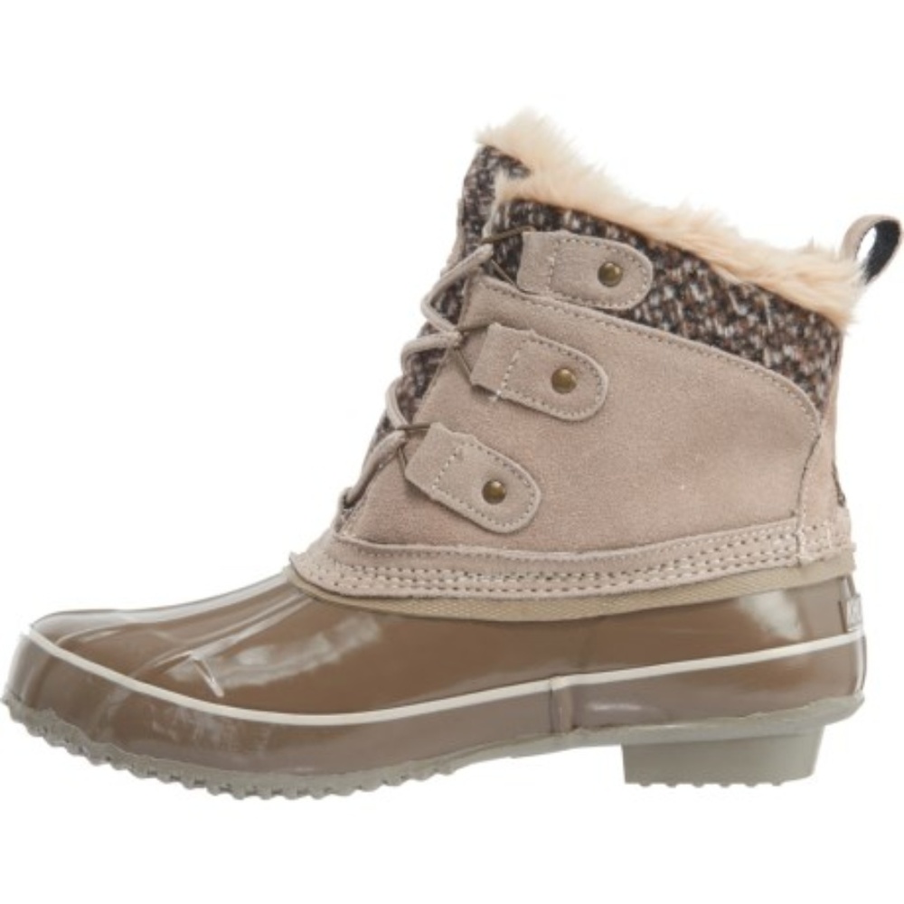 Khombu NWT Keri Winter Snow Boots with Faux Fur - Picture 3 of 8